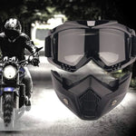 Bike Face Mask Goggles Stylish Design